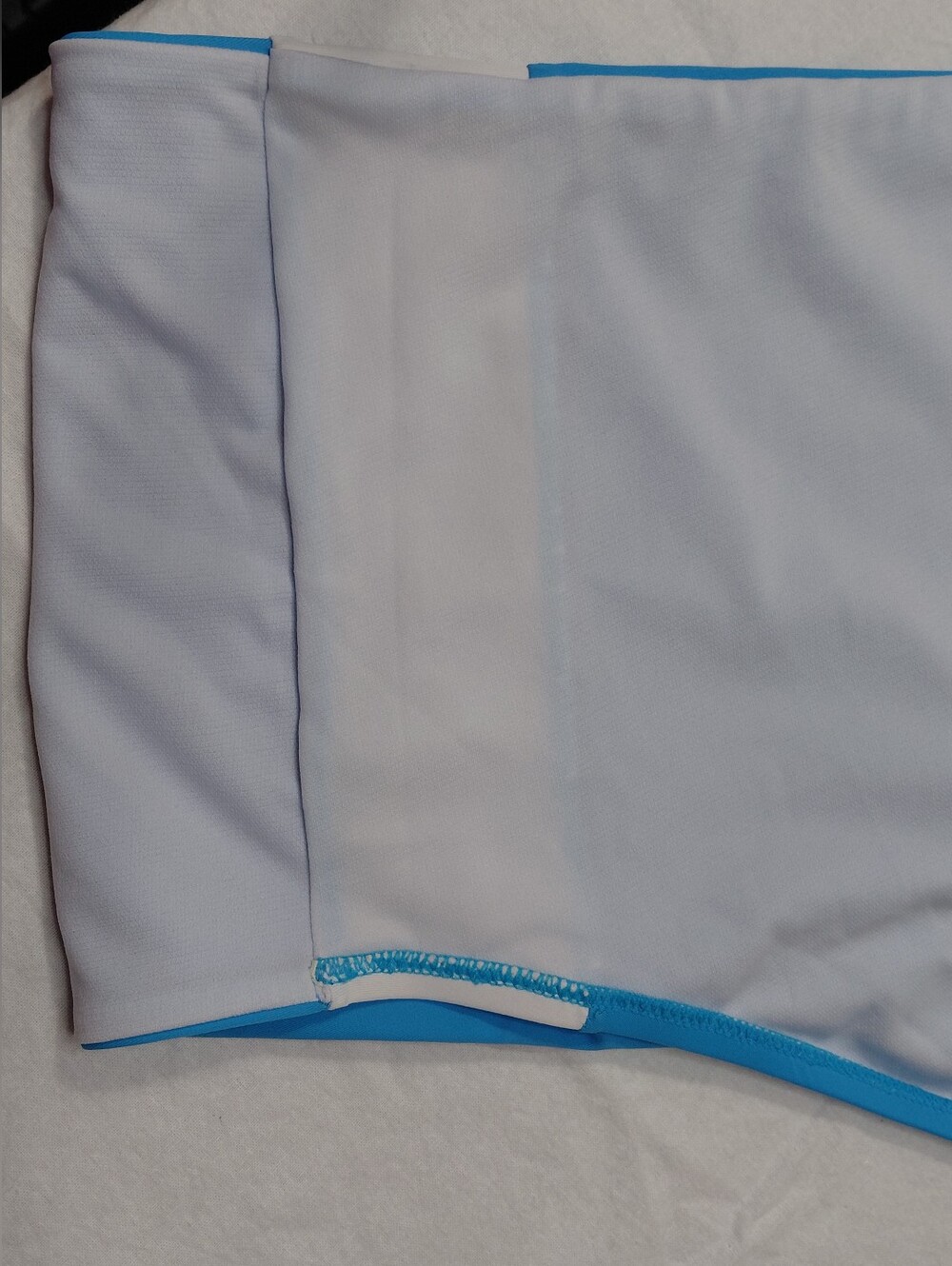 High-Waist Women’s Bikini Bottoms in Bright Blue - Picture 10 of 16
